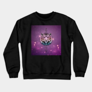 Wonderful Colorful Tiger Crewneck Sweatshirt